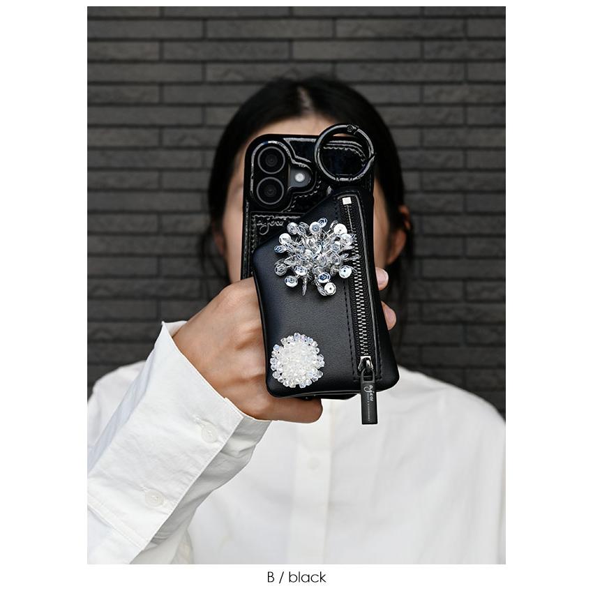 ajew（エジュー） 【iPhone対応】 ajew bloom crystal case ブルーム