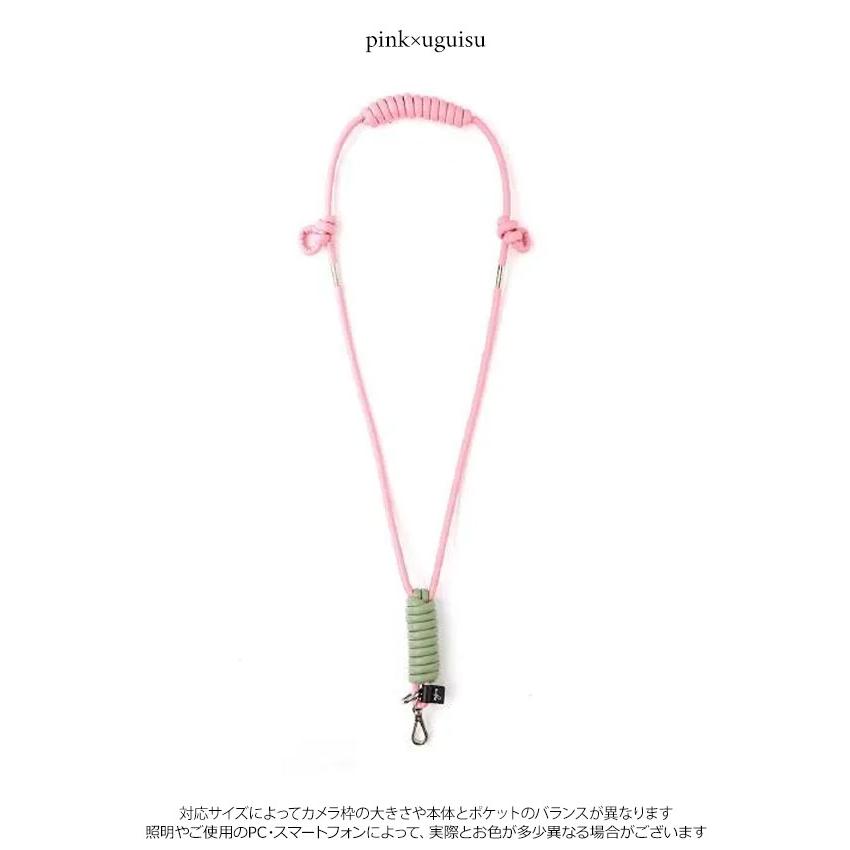 ajew Coil strap コイルストラップ ストラップ グリーン ピンク ajew（エジュー） 紐のみ ajew coil strap コイルストラップ