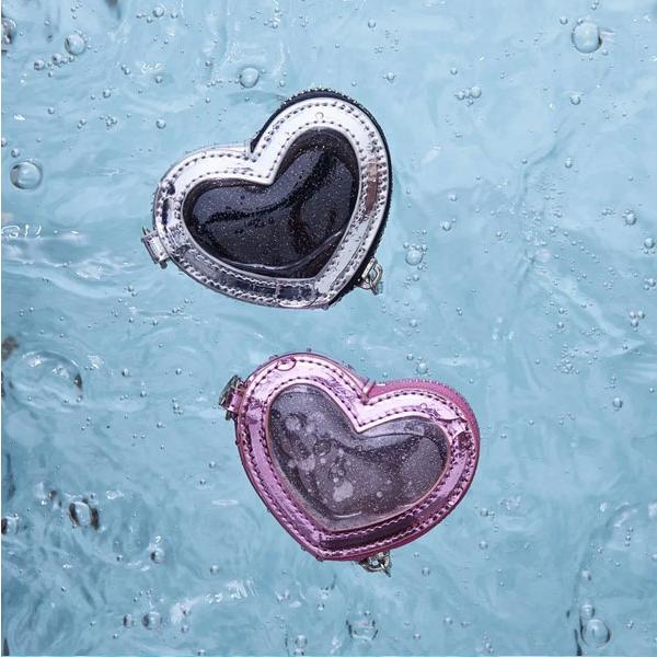 ajew（エジュー） ajew PVC heart planet pouch ハート ポーチ