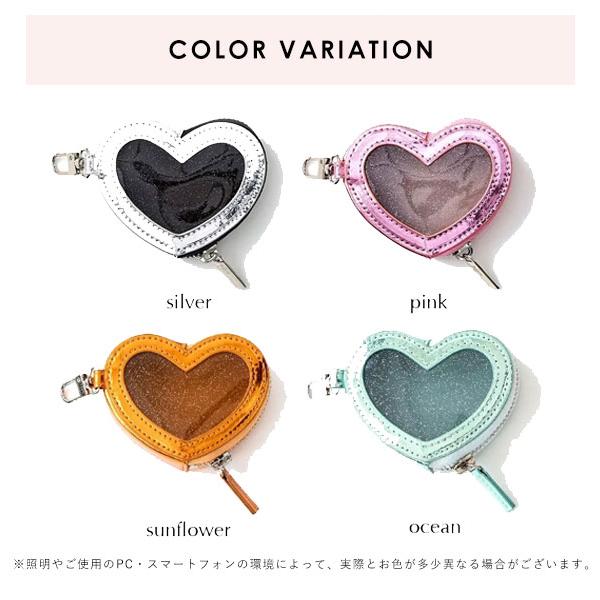 ajew（エジュー） ajew PVC heart planet pouch ハート ポーチ