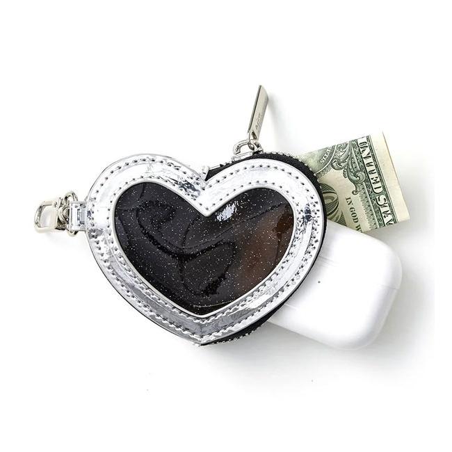 ajew エジュー PVC heart planet pouch ハート ポーチ