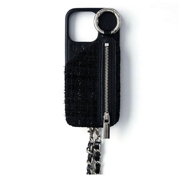 ajew（エジュー） iPhone対応 ajew tweed cadenas zipphone case 2月