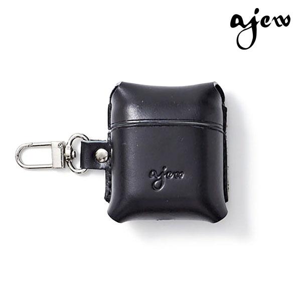新品未使用　ajew ブラックレザー iPhone air ケース 在庫限りSALE30%OFF】【即納】 エジュー ajew air pods leather case