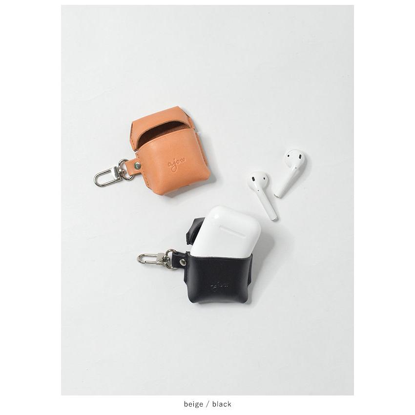 在庫限りSALE30%OFF】【即納】 エジュー ajew air pods leather case