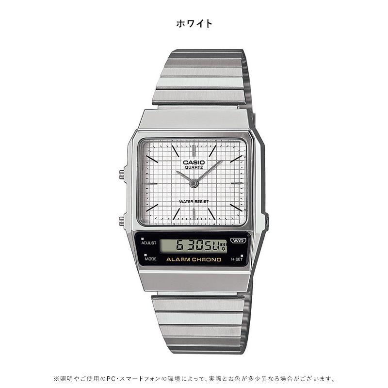 国内正規品 CASIO カシオ AQ-800E 腕時計 時計 ウォッチ レディース ナチュラル スタンダードモデル 小さめ 軽量 防水の画像