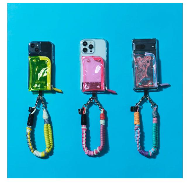 A SCENE（エーシーン） 【iPhone対応】 a scene B&C PVC clear case