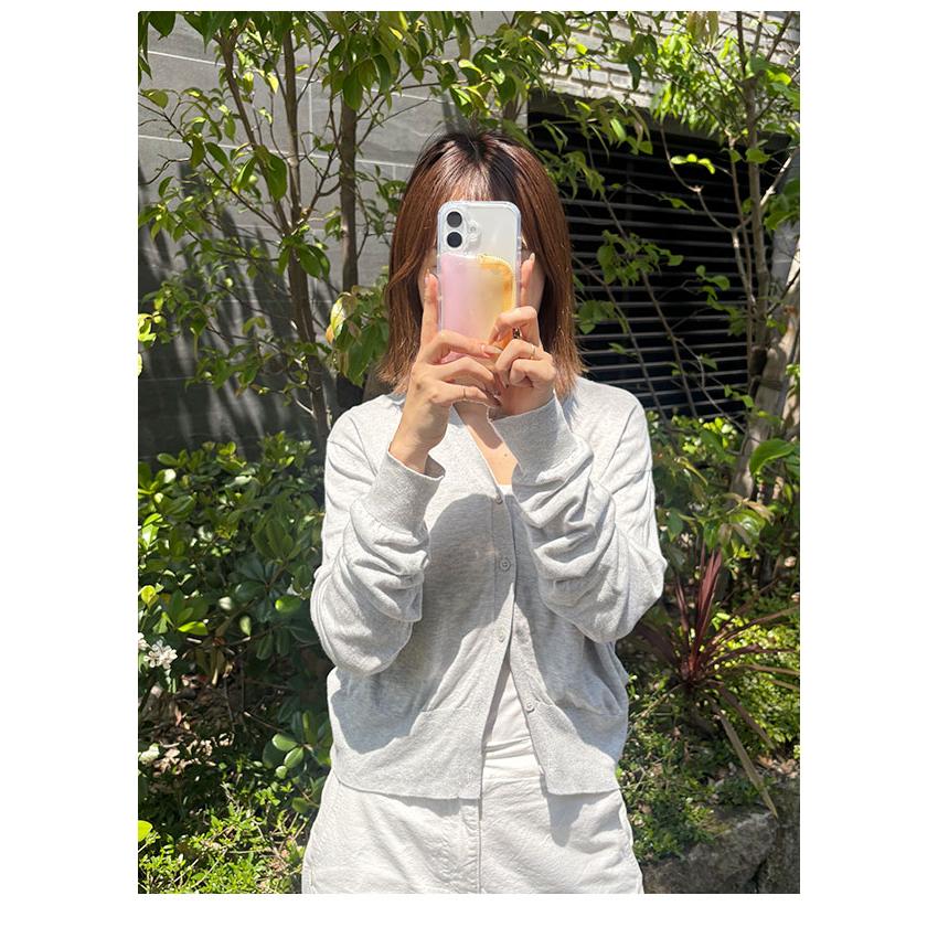 【iPhone対応】 エーシーン a scene B&C PVC clear case iPhone17 16 15 14pro クリア ケース 紐 ストラップ ギフト エジュー ajew as02-035の画像