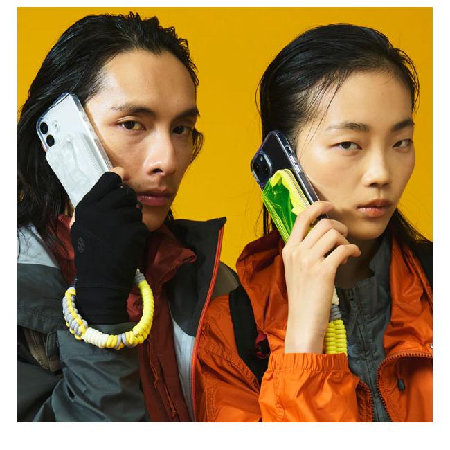 A SCENE（エーシーン） iPhone a scene B&C PVC clear case iPhone16