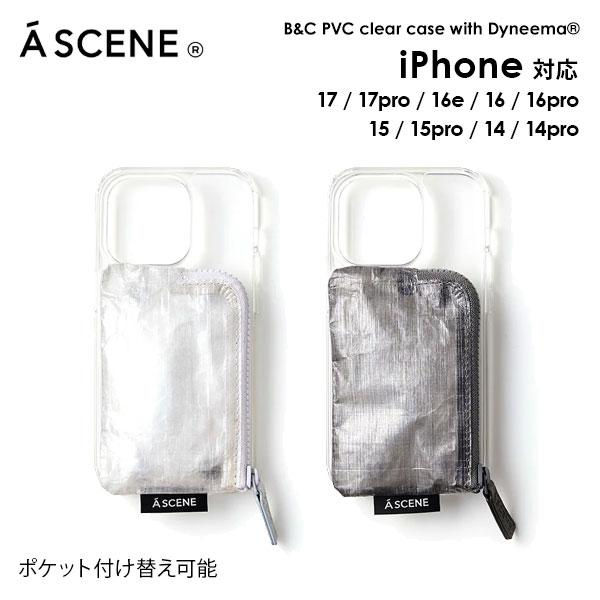 A SCENE（エーシーン） iPhone a scene B&C PVC clear case with