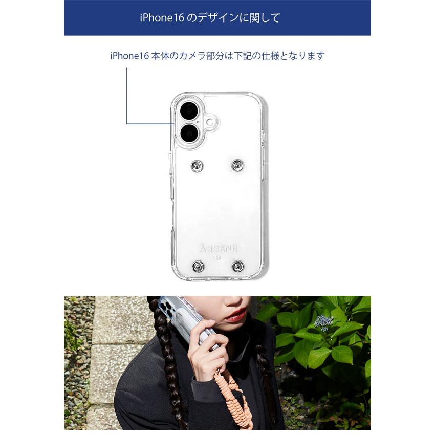 A SCENE（エーシーン） iPhone a scene B&C PVC clear case with
