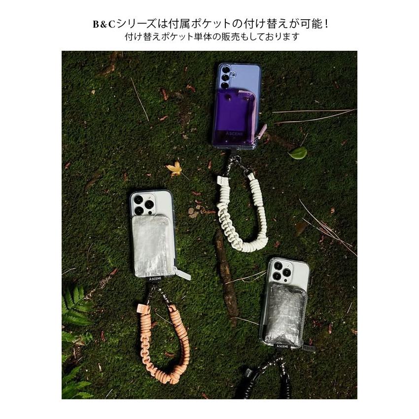 A SCENE（エーシーン） iPhone a scene B&C PVC clear case with