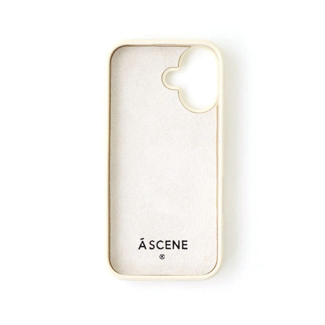 【iPhone対応】 エーシーン A SCENE PVC croco silicon case クロコシリコンケース iPhone17 iPhone16 15 pro 小銭入れ 自立 ajew エジュー as02-044の画像