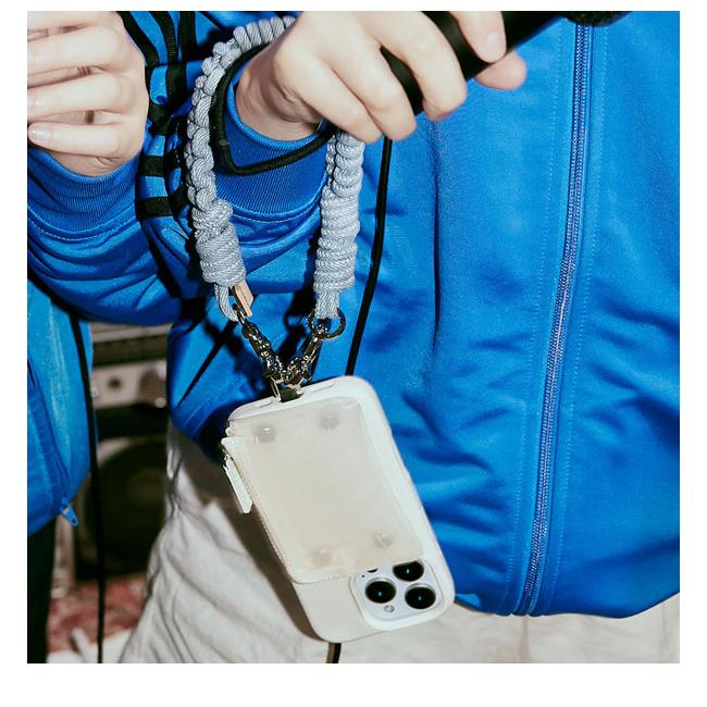 【iPhone対応】 エーシーン A SCENE PVC croco silicon case クロコシリコンケース iPhone17 iPhone16 15 pro 小銭入れ 自立 ajew エジュー as02-044の画像