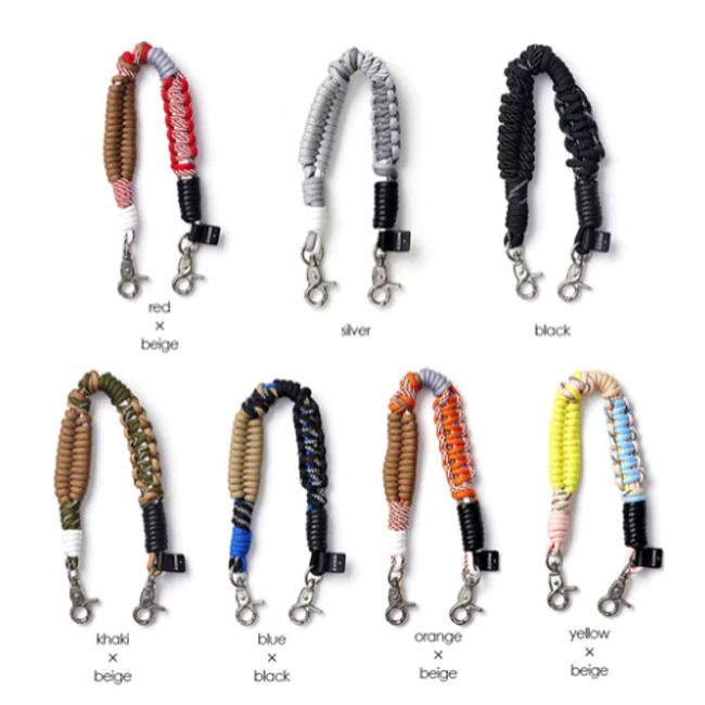 【紐のみ】エーシーン A SCENE Design paracord strap ajew エジュー ショルダー ストラップ ハンドストラップ 短い チェーン as03-003 父の日｜doubleheart｜19