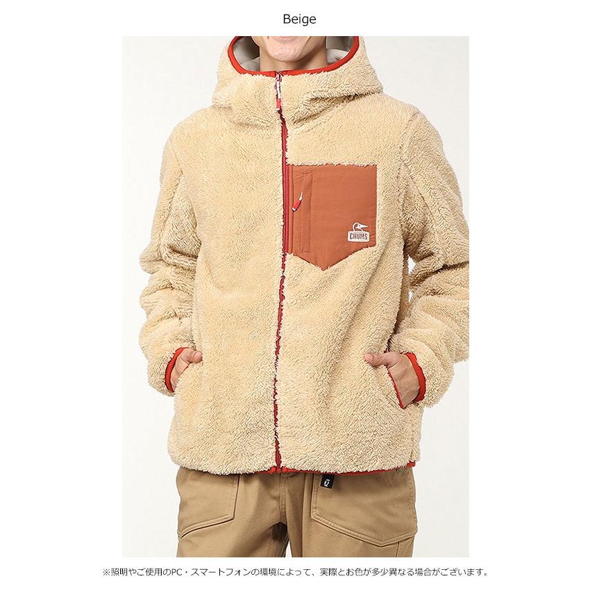 CHUMS（チャムス） SALE40%OFF ボンディングフリースジップパーカー 