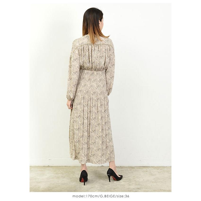 Sale セルフォード Celford 19秋冬 ペイズリープリントワンピース レディース ワンピース 長袖 ロング丈 ロングワンピース クルーネック ペイズリー 柄 Cwfo バッグ ワンピースのダブルハート 通販 Yahoo ショッピング