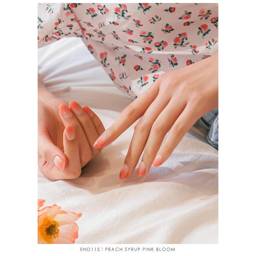 EDGEU エッジユー 通販 PEACH SYRUP PINK BLOOM ネイル ジェルネイル ネイルシール セルフネイル ハンド 手 ネイルステッカー 貼るだけ |  | 12
