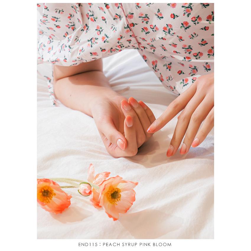EDGEU エッジユー 通販 PEACH SYRUP PINK BLOOM ネイル ジェルネイル ネイルシール セルフネイル ハンド 手 ネイルステッカー 貼るだけ |  | 16