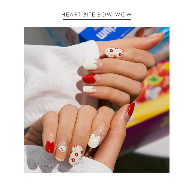 EDGEU エッジユー 通販 HEART BITE BOW-WOW ネイル ジェルネイル