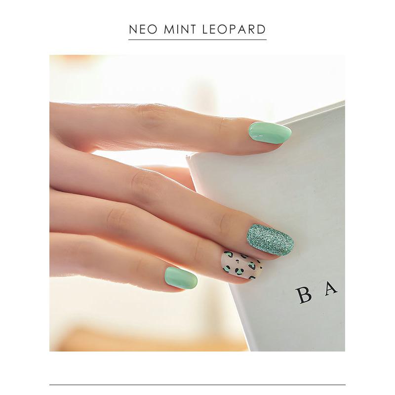 EDGEU エッジユー 通販 NEO MINT LEOPARD ネイル ジェルネイル