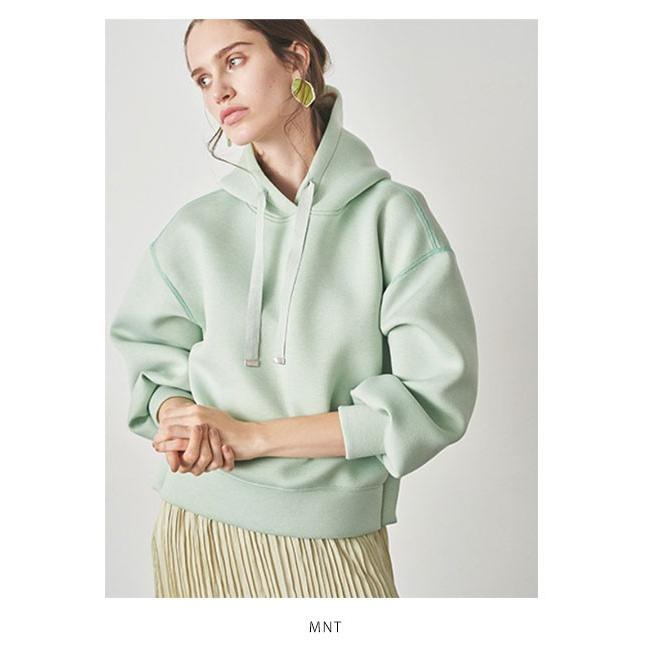 フレイアイディー Fray I D 春夏 ダンボールフードパーカー レディース トップス フーディ プルオーバー 長袖 パーカー かぶり ボリューム袖 Fwct1061 バッグ ワンピースのダブルハート 通販 Yahoo ショッピング