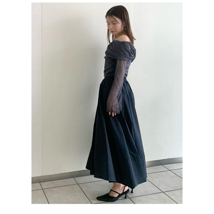 FRAY I.D 2wayオフショル長袖トップス Fサイズ オフショルチュール2wayトップス(カットソー)｜トップス｜FRAY