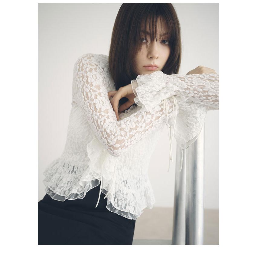 FRAY I.D（フレイ・アイディー） 新作10%OFF トップス 26春夏 ラッフル