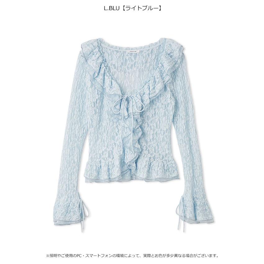 FRAY I.D（フレイ・アイディー） 新作10%OFF トップス 26春夏 ラッフル