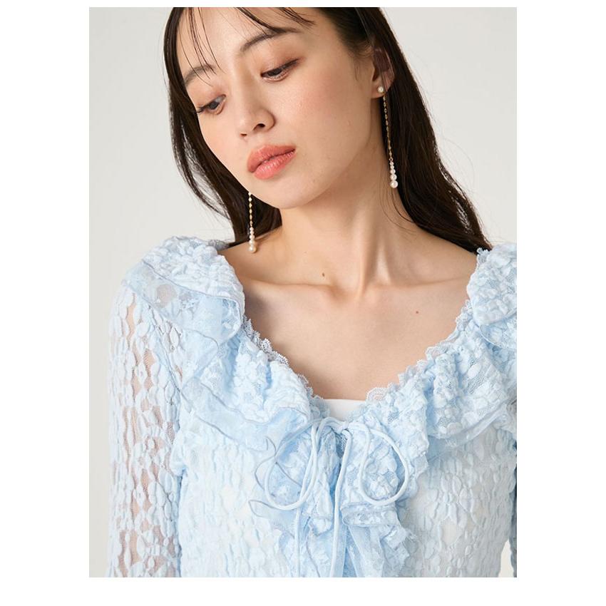 FRAY I.D（フレイ・アイディー） 新作10%OFF トップス 26春夏 ラッフル