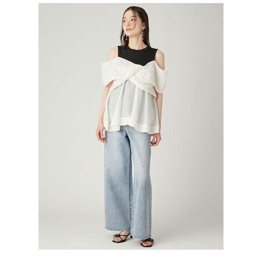FRAY I.D（フレイ・アイディー） トップス 26春夏 ツイストディテール