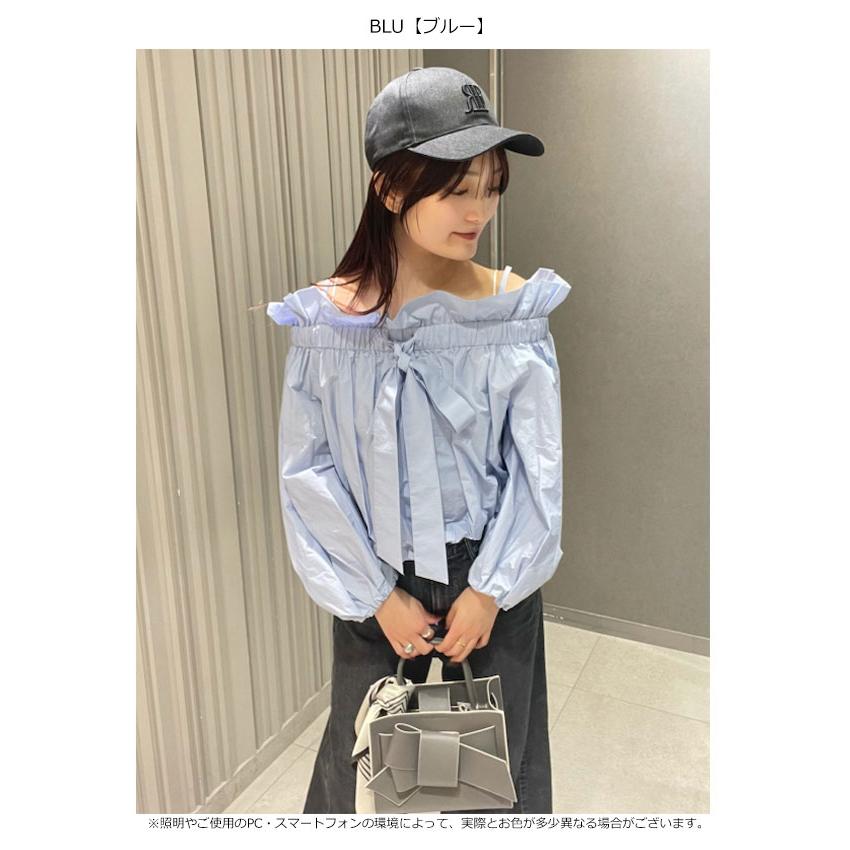 未使用♡FRAY ID ブラウス お値下げ 中古・古着通販】FRAY ID (フレイ アイディー) ビッグボウタイブラウス
