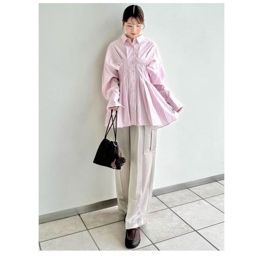 FRAY I.D 新作10%OFF フレイアイディー トップス 25秋冬 レース