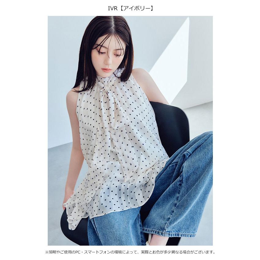 FRAY I.D（フレイ・アイディー） トップス 26春夏 リボンタイホルター