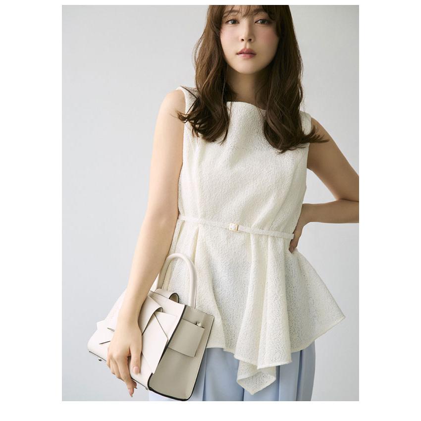 FRAY I.D（フレイ・アイディー） トップス 26春夏 アシメペプラム