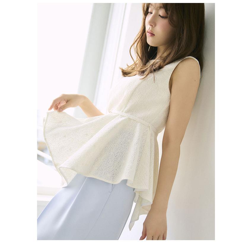 FRAY I.D（フレイ・アイディー） トップス 26春夏 アシメペプラム