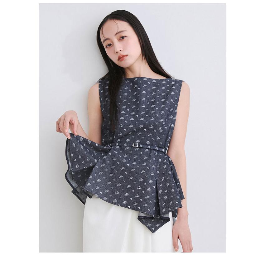 FRAY I.D（フレイ・アイディー） トップス 26春夏 アシメペプラム