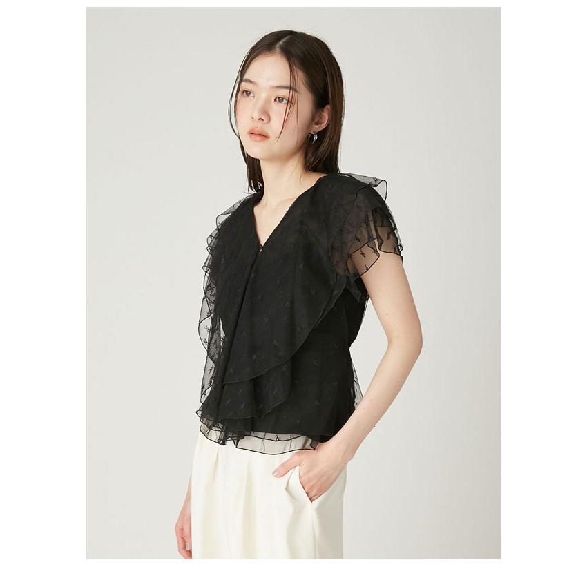 FRAY I.D（フレイ・アイディー） トップス 26春夏 ラッフルチュール