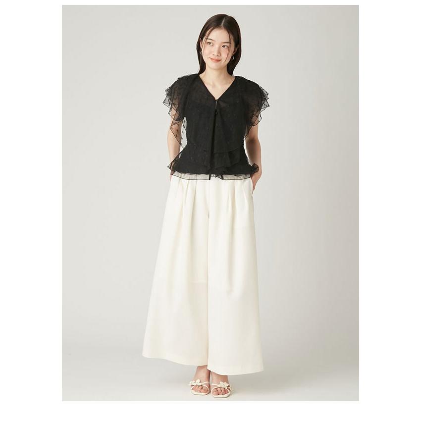 FRAY I.D（フレイ・アイディー） トップス 26春夏 ラッフルチュール