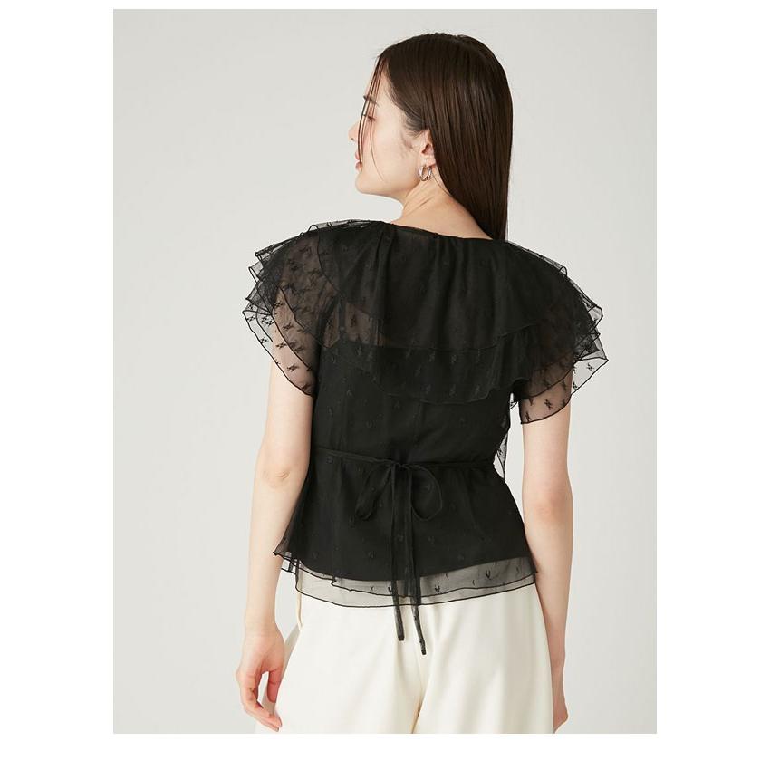 FRAY I.D（フレイ・アイディー） トップス 26春夏 ラッフルチュール
