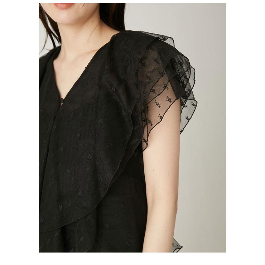 FRAY I.D（フレイ・アイディー） トップス 26春夏 ラッフルチュール