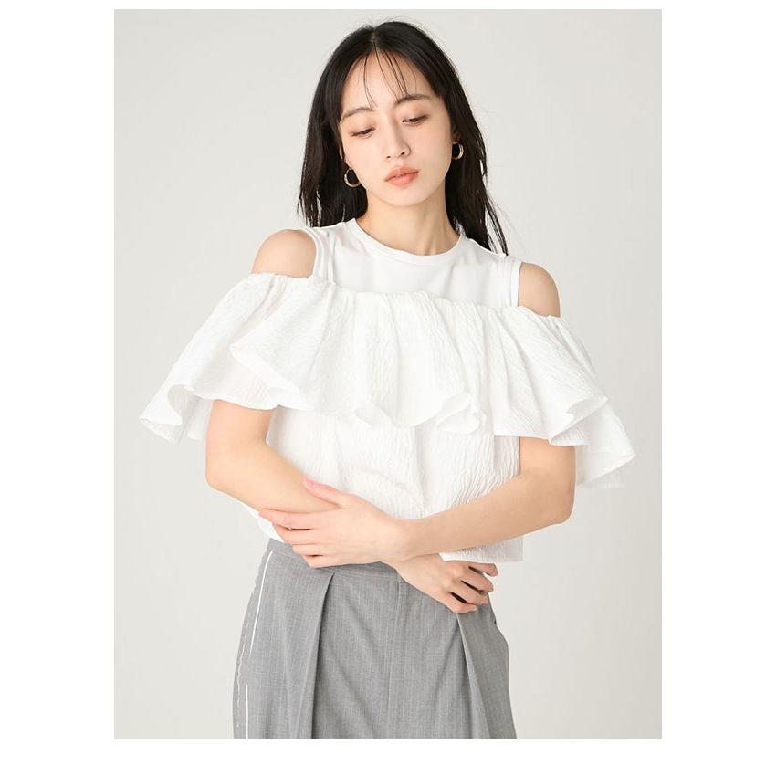 FRAY I.D（フレイ・アイディー） トップス 26春夏 2wayジャガード