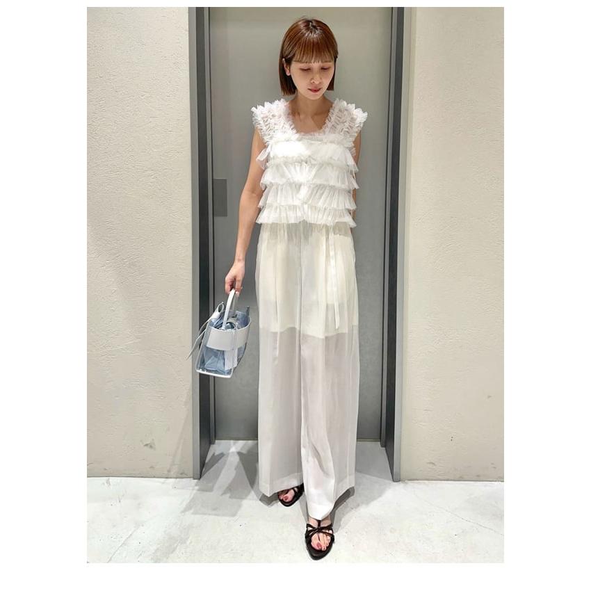 FRAY I.D（フレイ・アイディー） トップス 26春夏 チュールフリル
