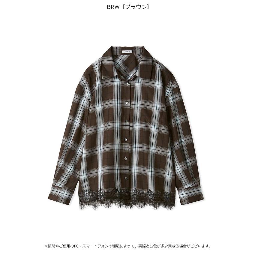 FRAY I.D（フレイ・アイディー） トップス 26秋冬 レーストリム