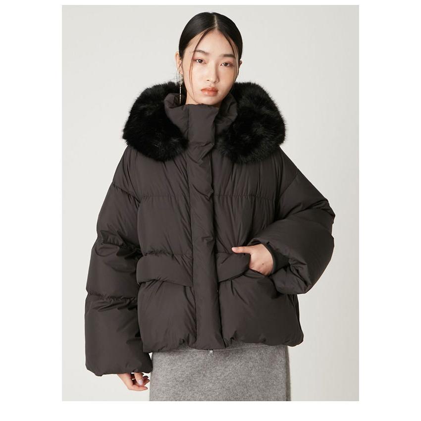 FRAY I.D（フレイ・アイディー） 新作10%OFF アウター 25秋冬 フード