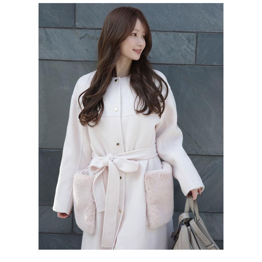 FRAY I.D（フレイ・アイディー） アウター 25秋冬 ファーポケット