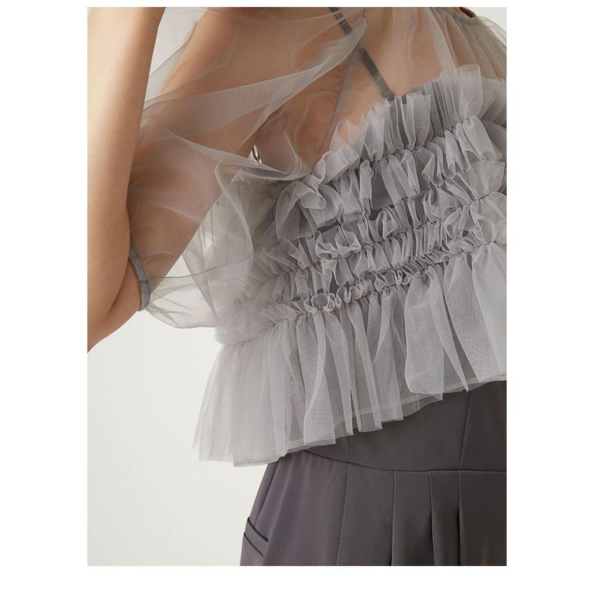 FRAY I.D フレイアイディー コンビネゾン 25春夏 チュール