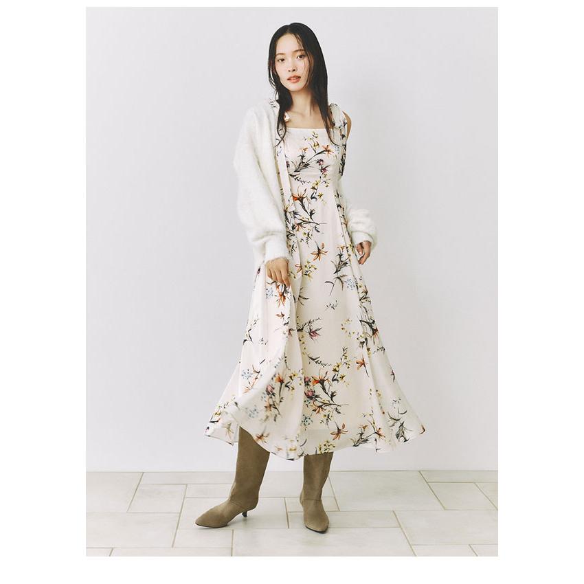 FRAY I.D　花柄ワンピース　【新品】 FRAY I D フレイアイディー 花柄 マキシ丈 ワンピース ロング
