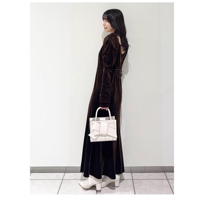 FRAY I.D（フレイ・アイディー） SALE20%OFF ワンピース 25秋冬 ベロア