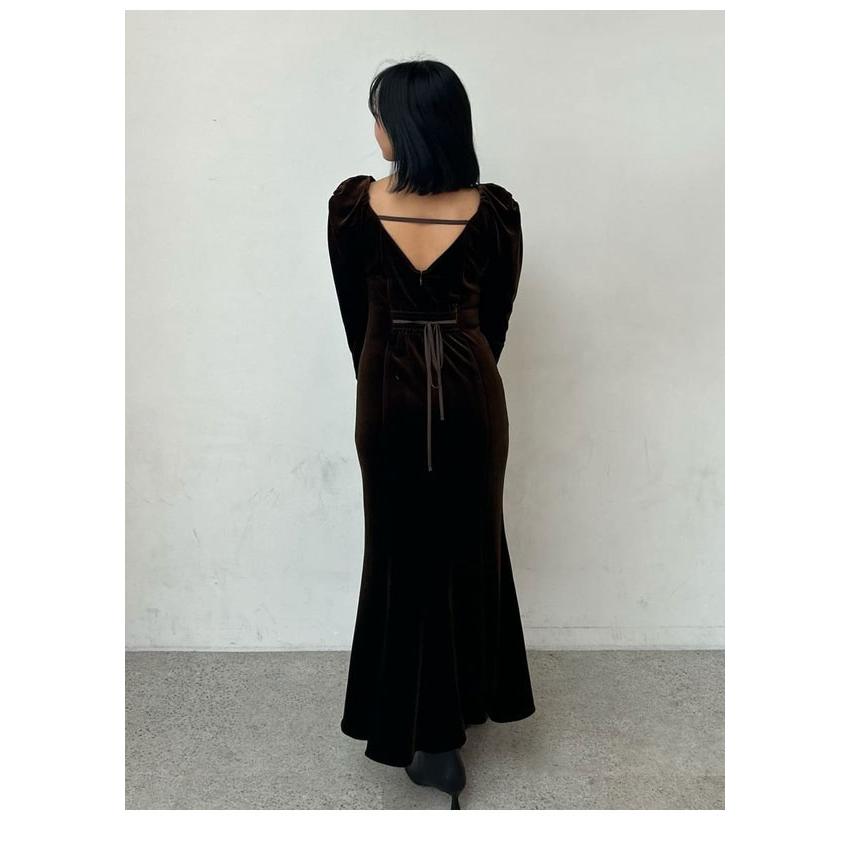 FRAY I.D（フレイ・アイディー） SALE20%OFF ワンピース 25秋冬 ベロア