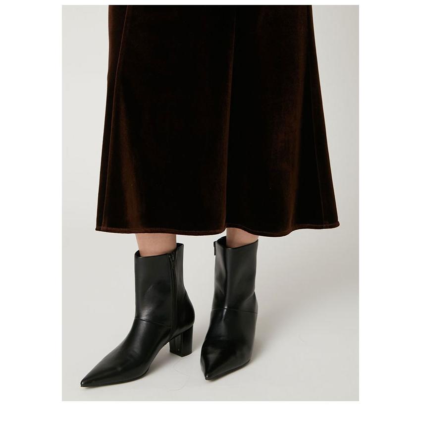 FRAY I.D（フレイ・アイディー） ワンピース 25秋冬 ベロアナロー